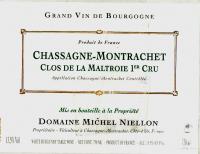 2013 Niellon Chassagne Montrachet Clos de la Maltroie 1er